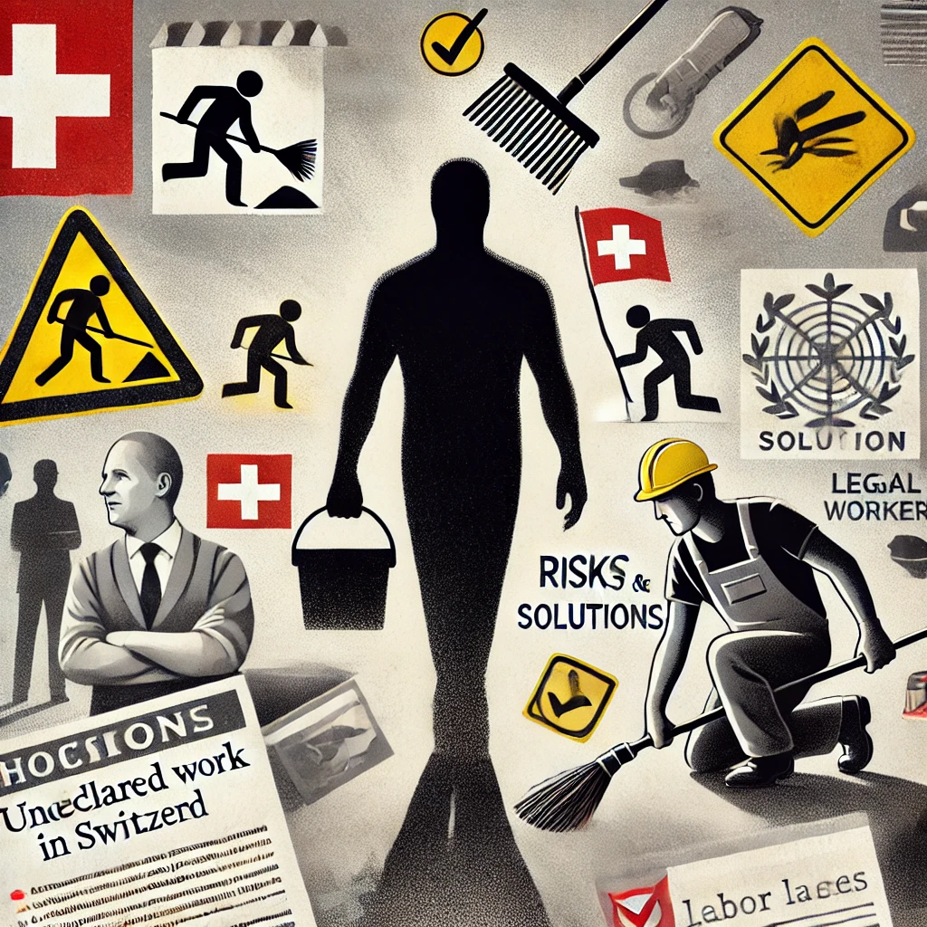 Quels sont les risques liés au travail au noir en Suisse ?