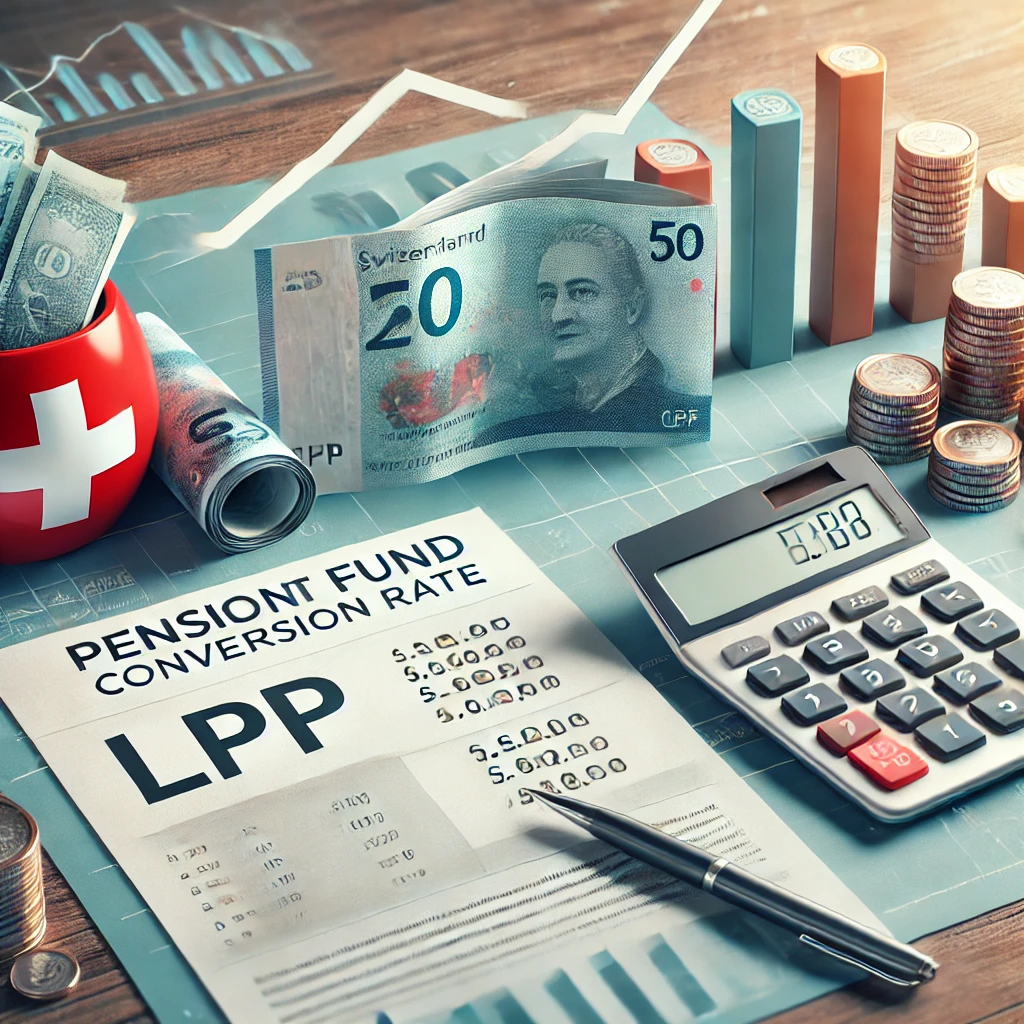 Taux de conversion LPP en 2e pilier : quels effets sur votre pension et le splitting ?