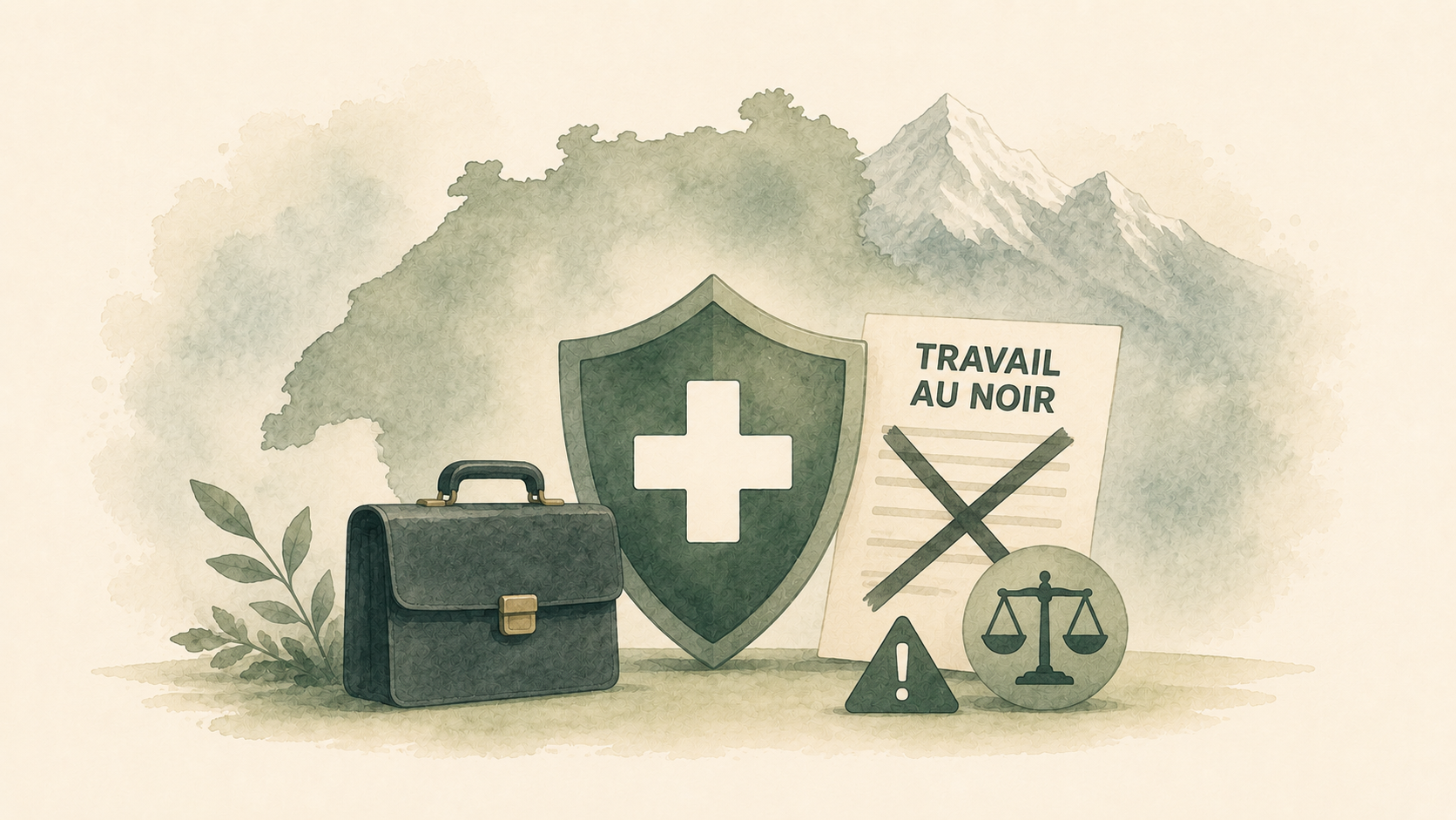 Quels sont les risques liés au travail au noir en Suisse ?